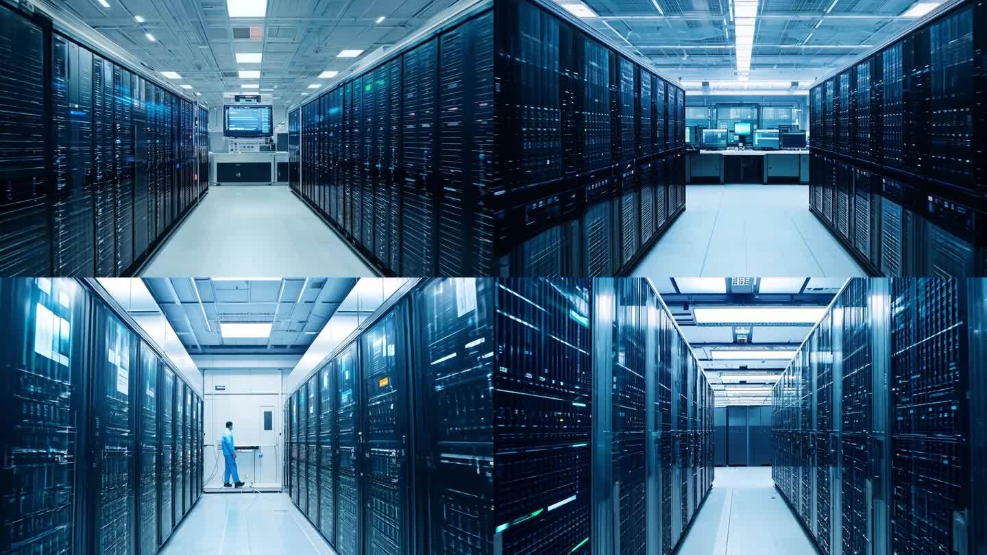 大數據服務器房_機房服務器_大數據云計算_視頻素材下載_編號:33128133_光廠(VJ師網) www.vjshi.com